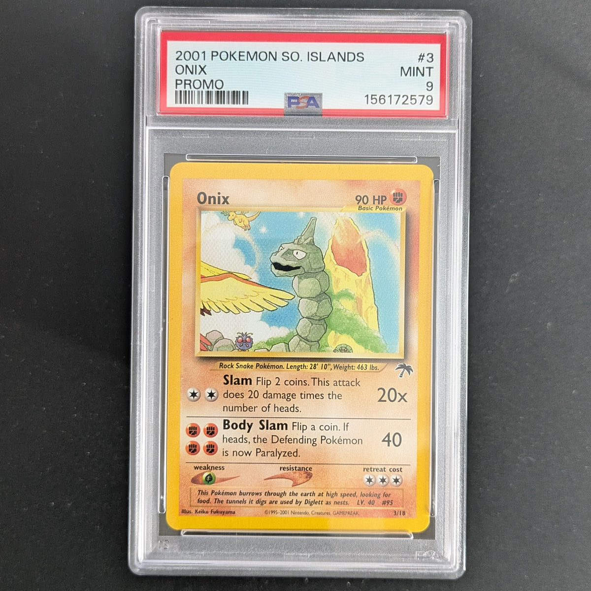 Onix (SI 3) - Southern Islands - English - PSA 9