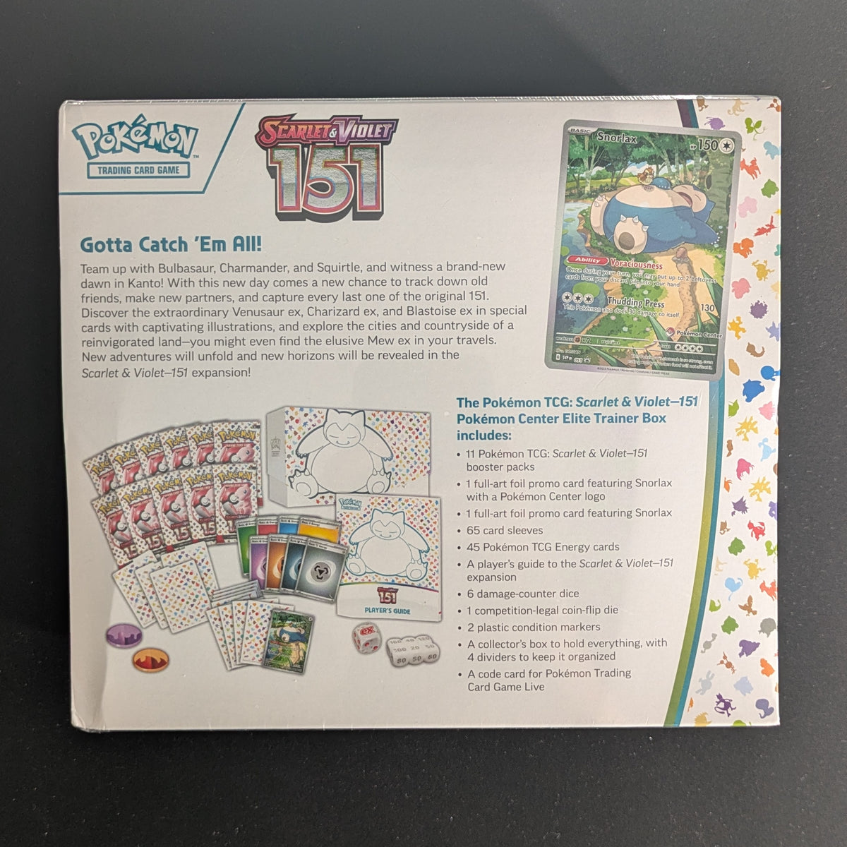 151 Pokémon Center Elite Trainer Box - Elite Trainer Boxes - English - NM