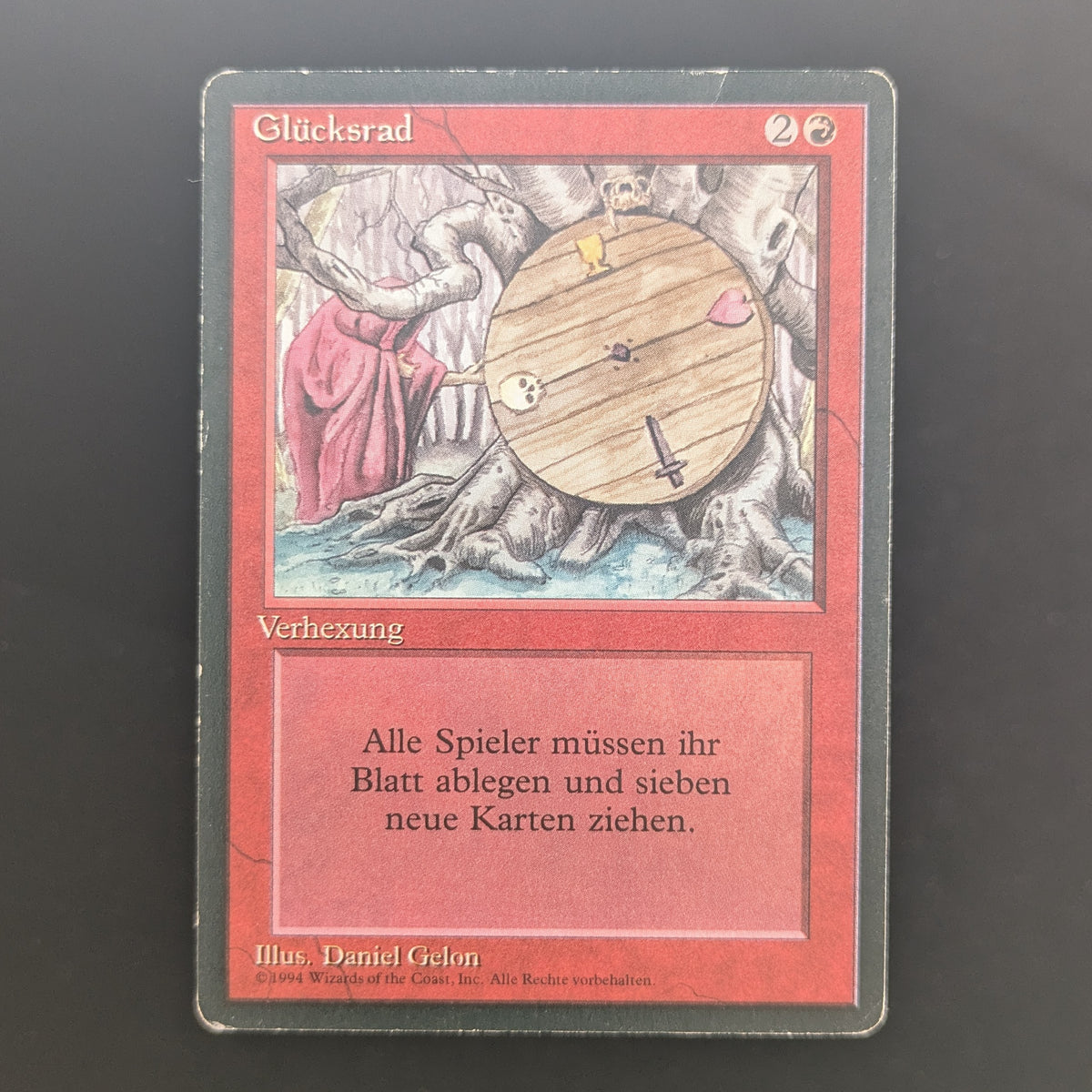 MTG Singles - Wheel of Fortune - Foreign Black Bordered - German - PO - 36928