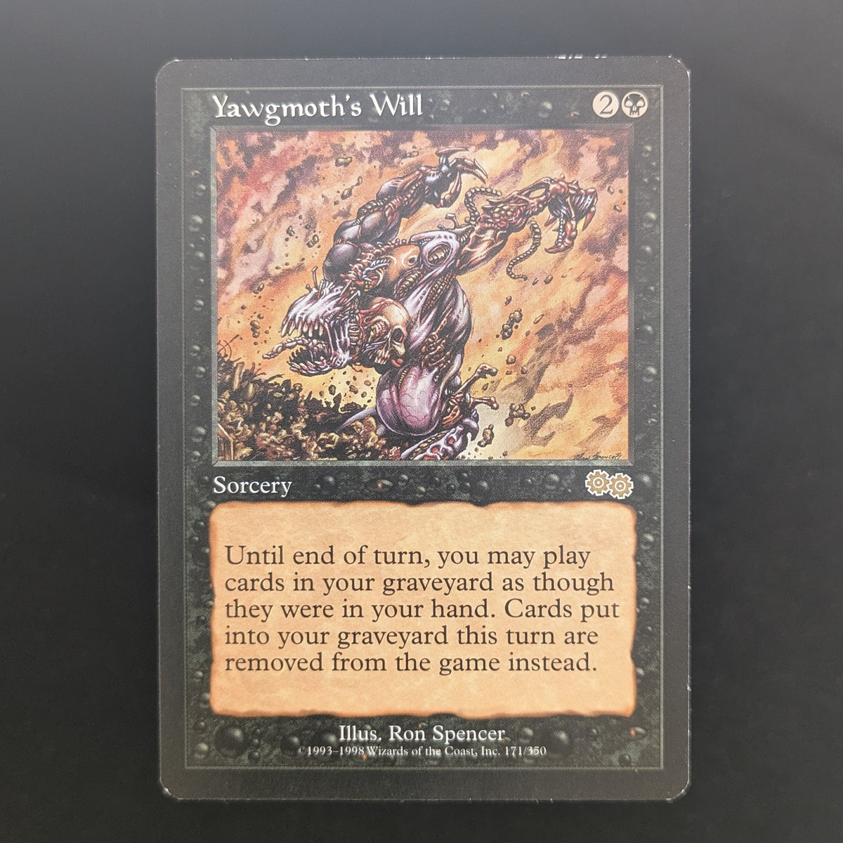 MTG Singles - Yawgmoth's Will - Urza's Saga - English - GD - 36932