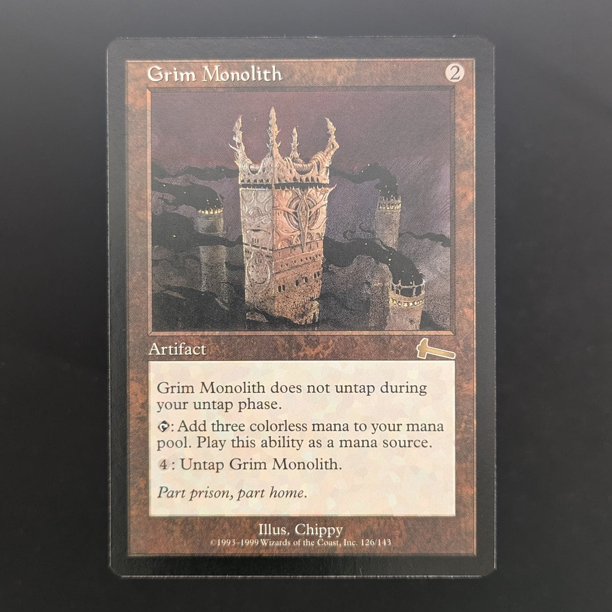 MTG Singles - Grim Monolith - Urza's Legacy - English - NM - 36934