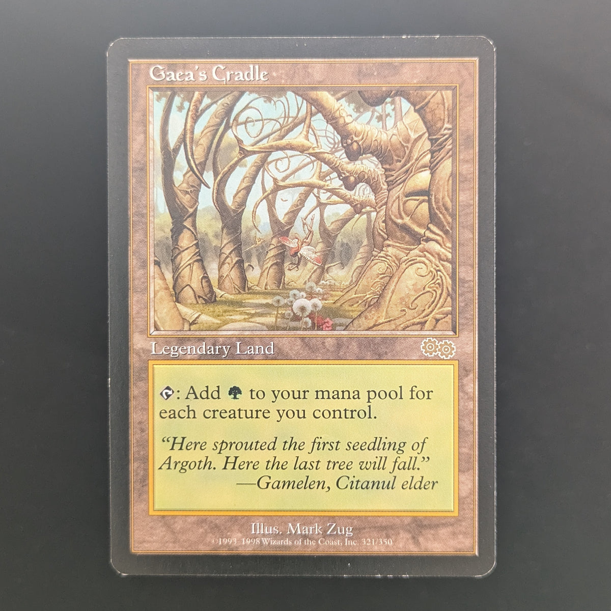 MTG Singles - Gaea's Cradle - Urza's Saga - English - GD - 36940