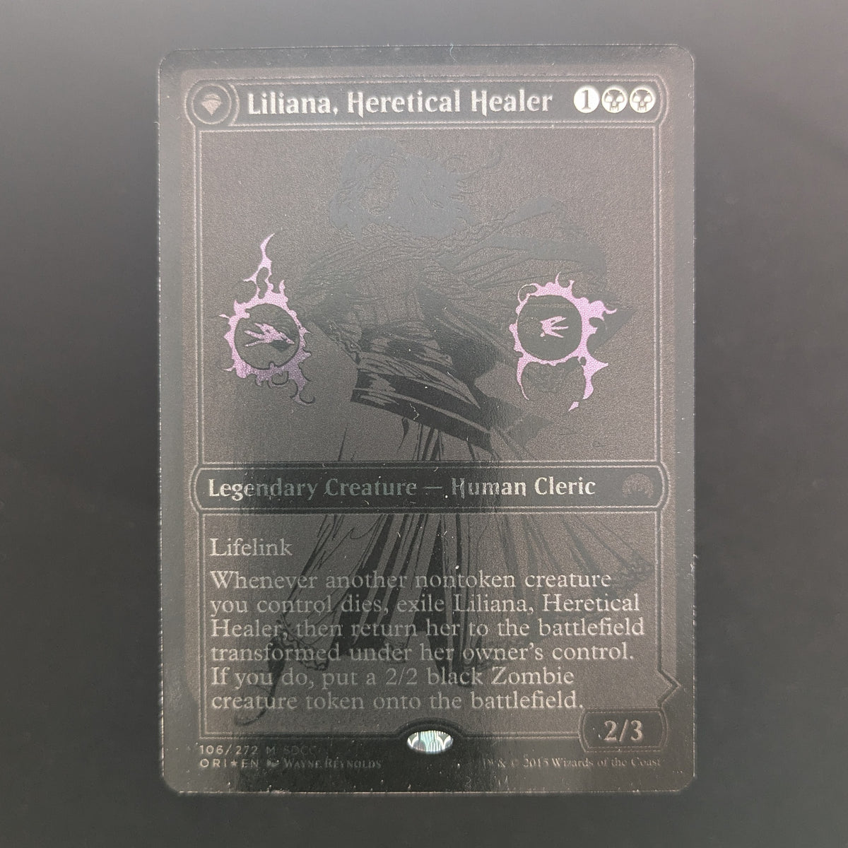 [FOIL] Liliana, Heretical Healer (SDCC 2015 Exclusive) - San Diego Comic-Con 2015 Promos - English - NM