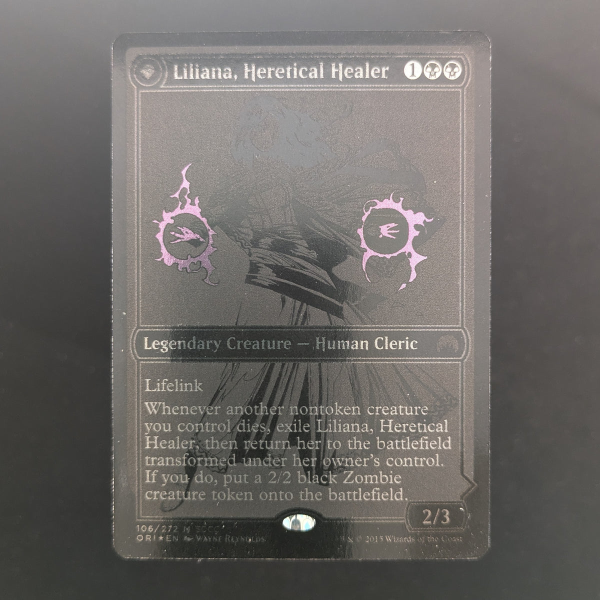 [FOIL] Liliana, Heretical Healer (SDCC 2015 Exclusive) - San Diego Comic-Con 2015 Promos - English - EX