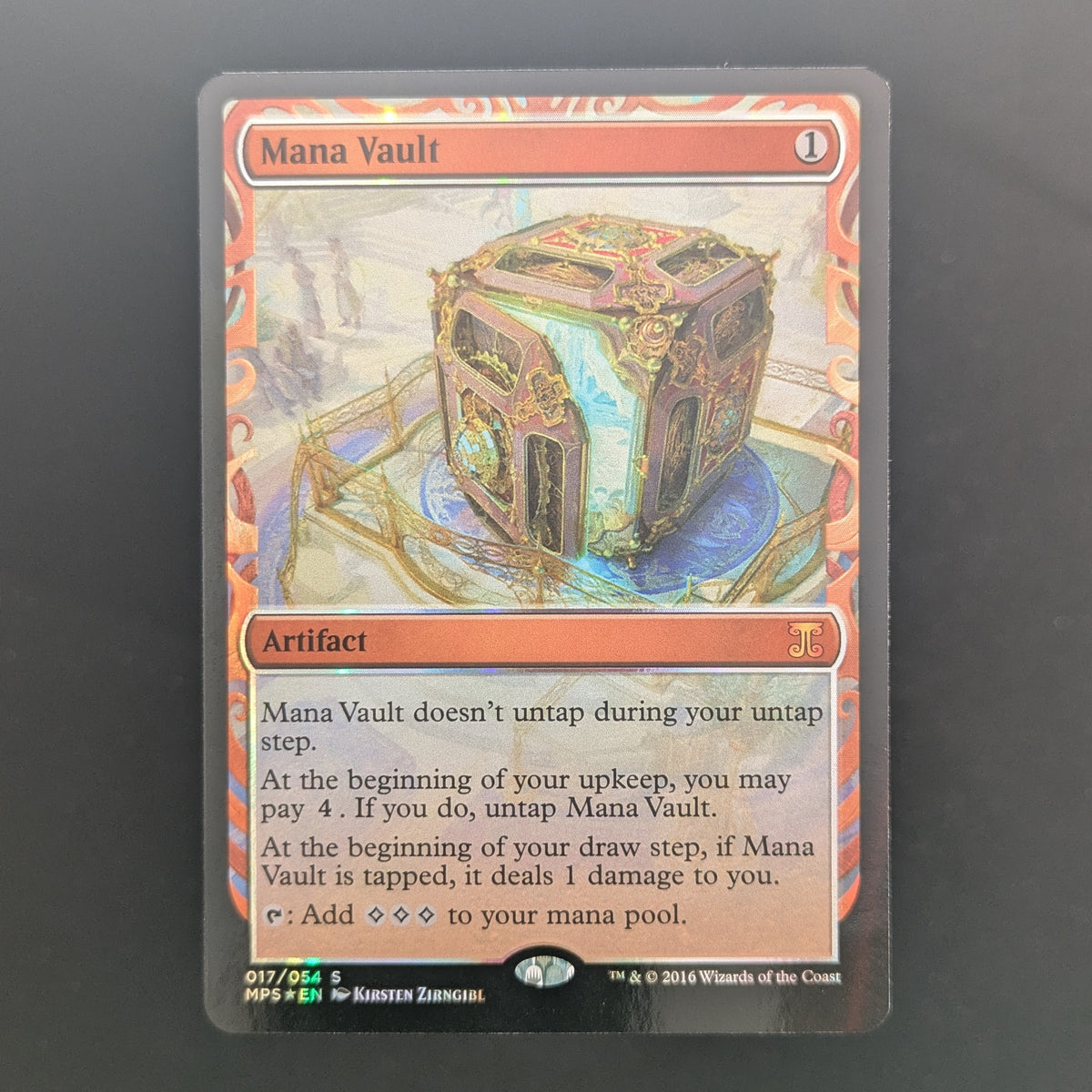 [FOIL] Mana Vault - Kaladesh Inventions - English - NM