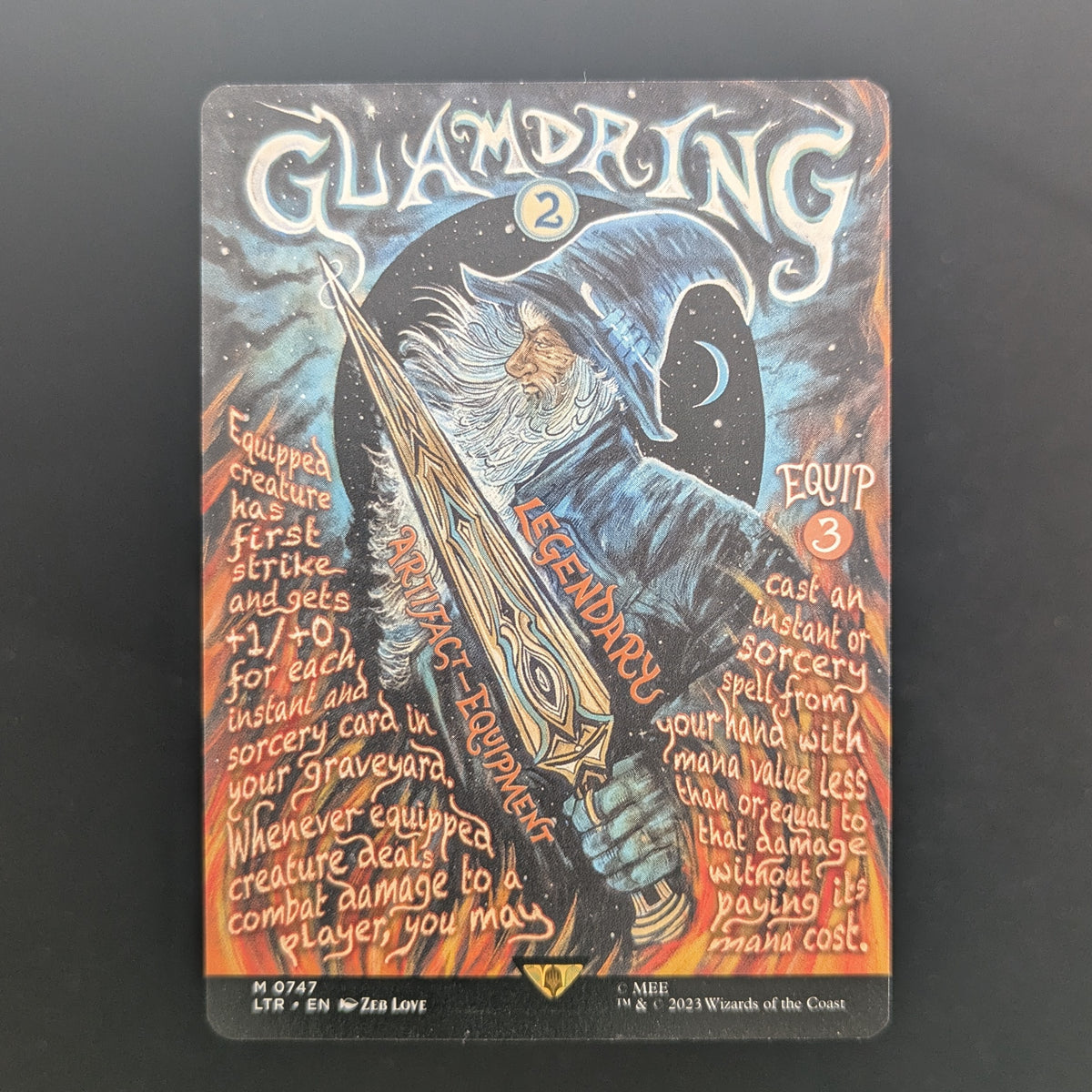 Glamdring (Borderless Poster) - The Lord of the Rings: Tales of Middle-earth Holiday Release - English - NM