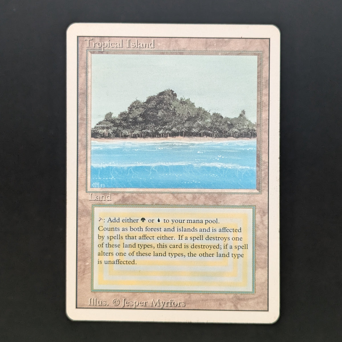 MTG Singles - Tropical Island - Revised - LP - 37056