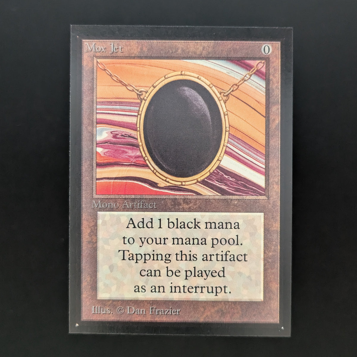 MTG Singles - Mox Jet - International Edition - EX - 37069