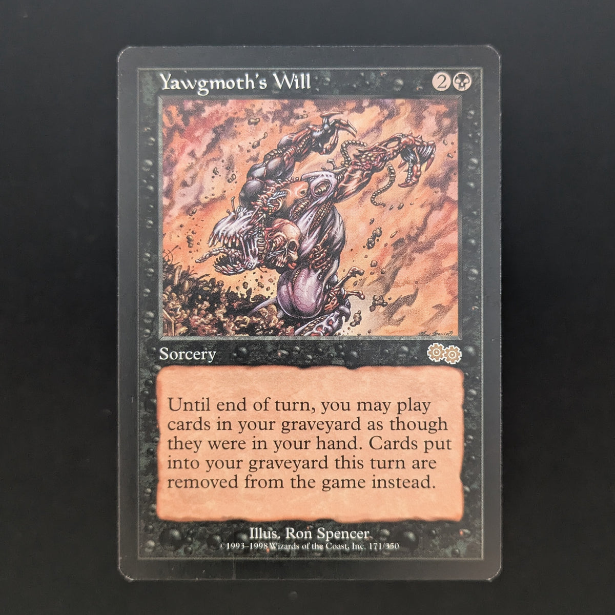 MTG Singles - Yawgmoth's Will - Urza's Saga - English - NM - 37099