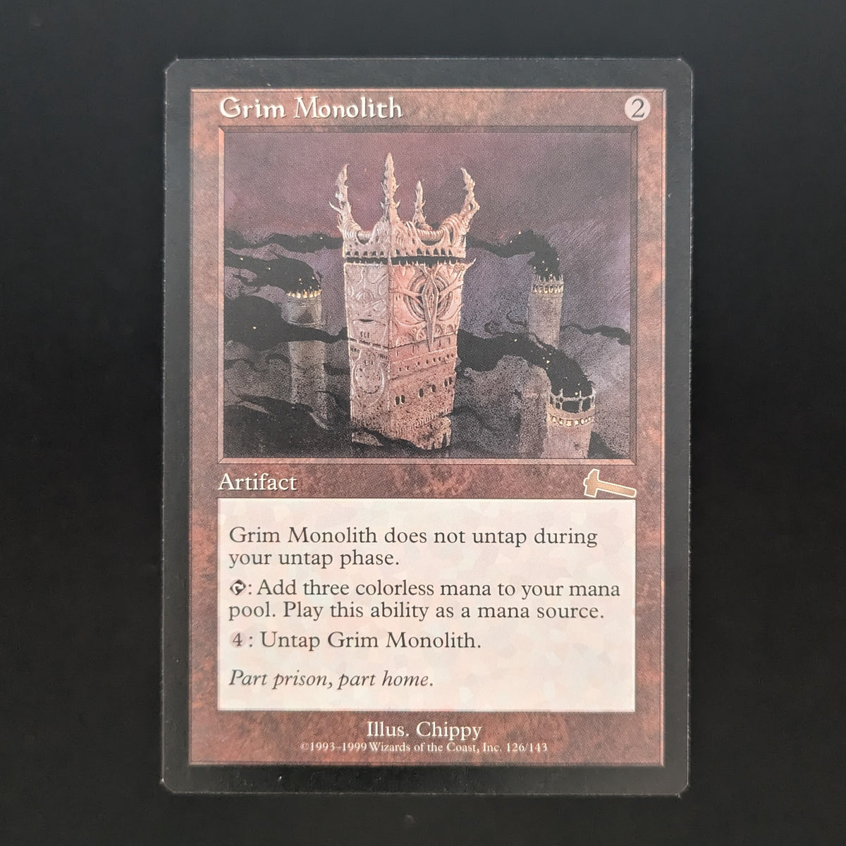 MTG Singles - Grim Monolith - Urza's Legacy - English - EX - 37103