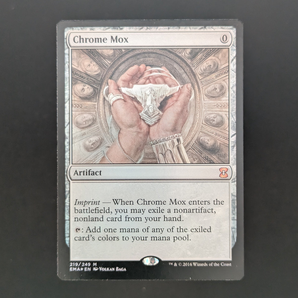 MTG Singles - [FOIL] Chrome Mox - Eternal Masters - English - EX - 