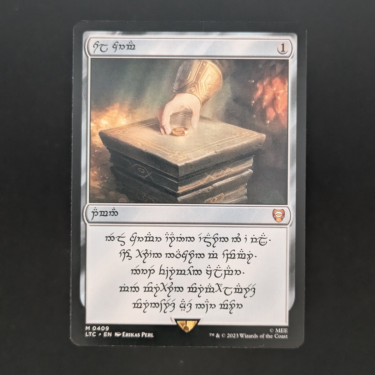 MTG Singles - Sol Ring - Dwarven (0409) - Commander: The Lord of the Rings: Tales of Middle-earth: Extras - English - NM - 