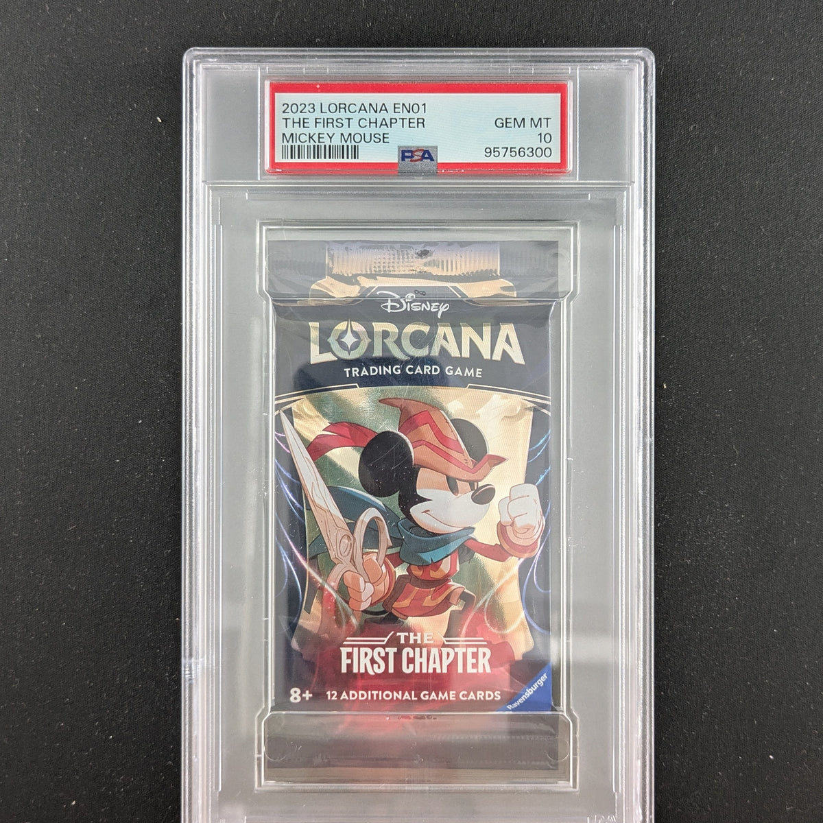 Lorcana Singles - The First Chapter Booster - Mickey Mouse - The First Chapter - English - PSA 10 - 
