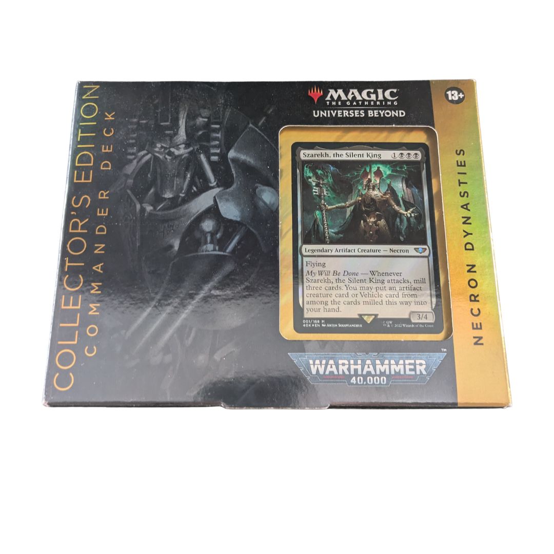 Universes Beyond: Warhammer 40,000: "Necron Dynasties" Commander Deck Collector's Edition