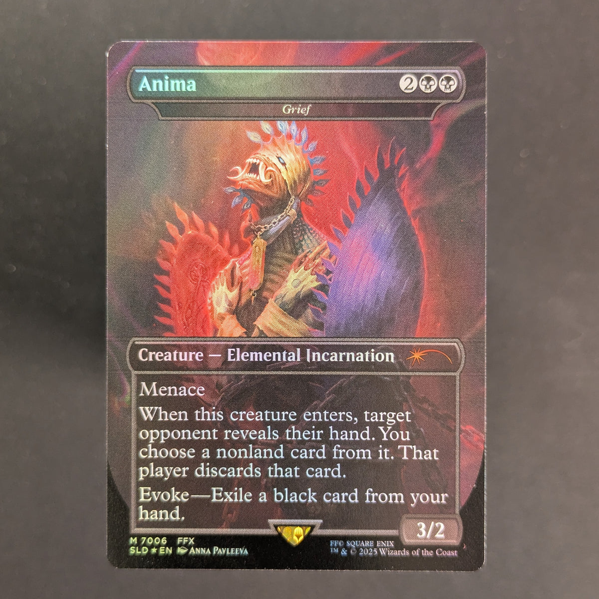 MTG Singles - [FOIL] Anima - Grief (Rainbow Foil) - Secret Lair Drop Series - English - NM - 