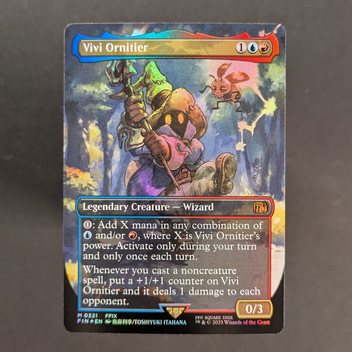 MTG Singles - [FOIL] Vivi Ornitier (Borderless) - FINAL FANTASY: Extras - English - NM - 