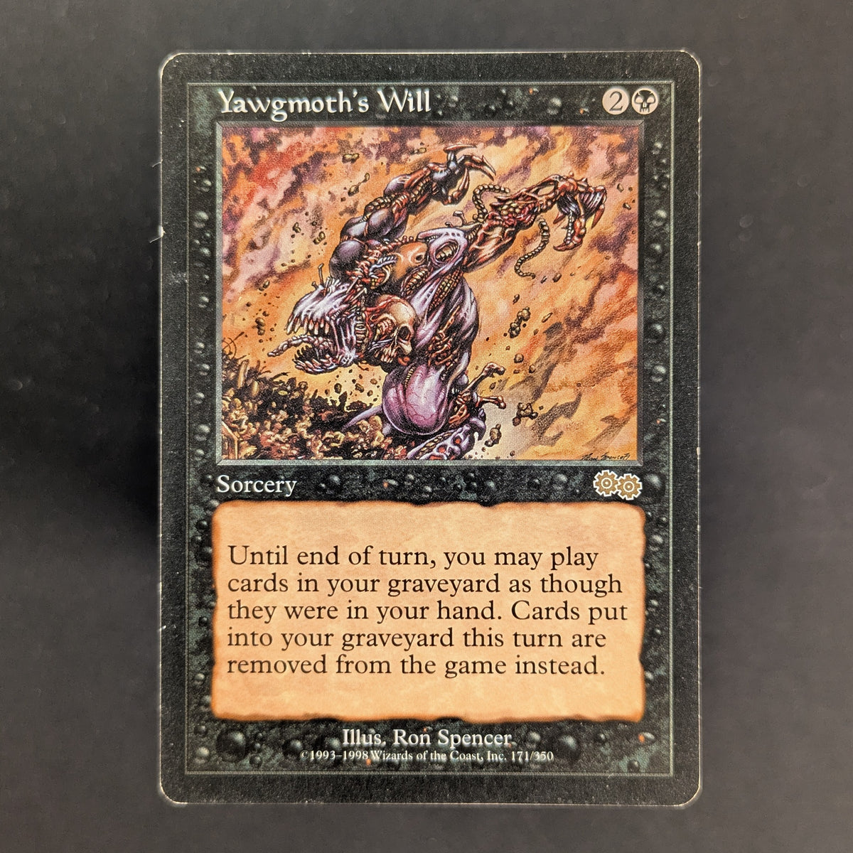 MTG Singles - Yawgmoth's Will - Urza's Saga - English - GD - 37250