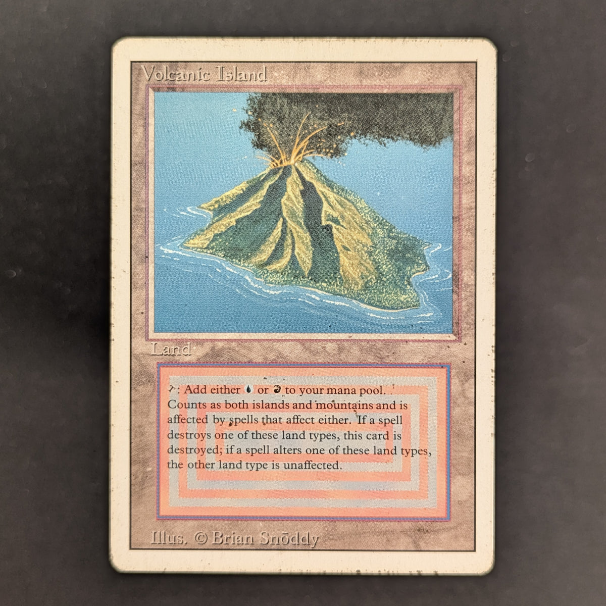 MTG Singles - Volcanic Island - Revised - PL - PRESSURE MARK - 37260