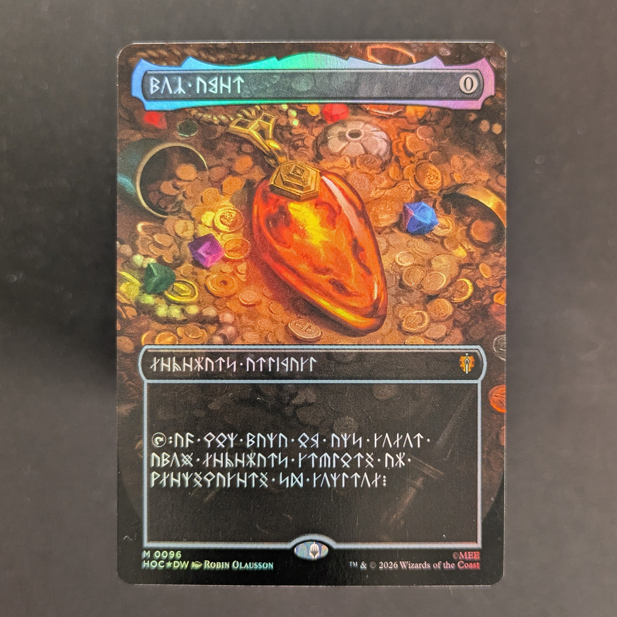 MTG Singles - [FOIL] Mox Amber - The Hobbit: Eternal - English - NM - 