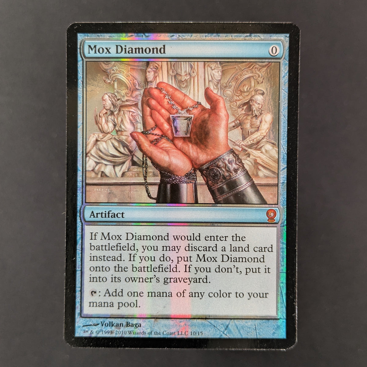 [FOIL] Mox Diamond - From the Vault: Relics - English - EX