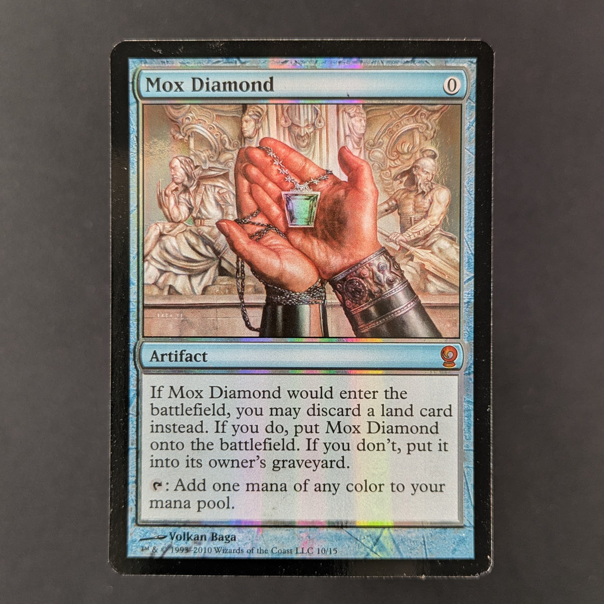 [FOIL] Mox Diamond - From the Vault: Relics - English - EX
