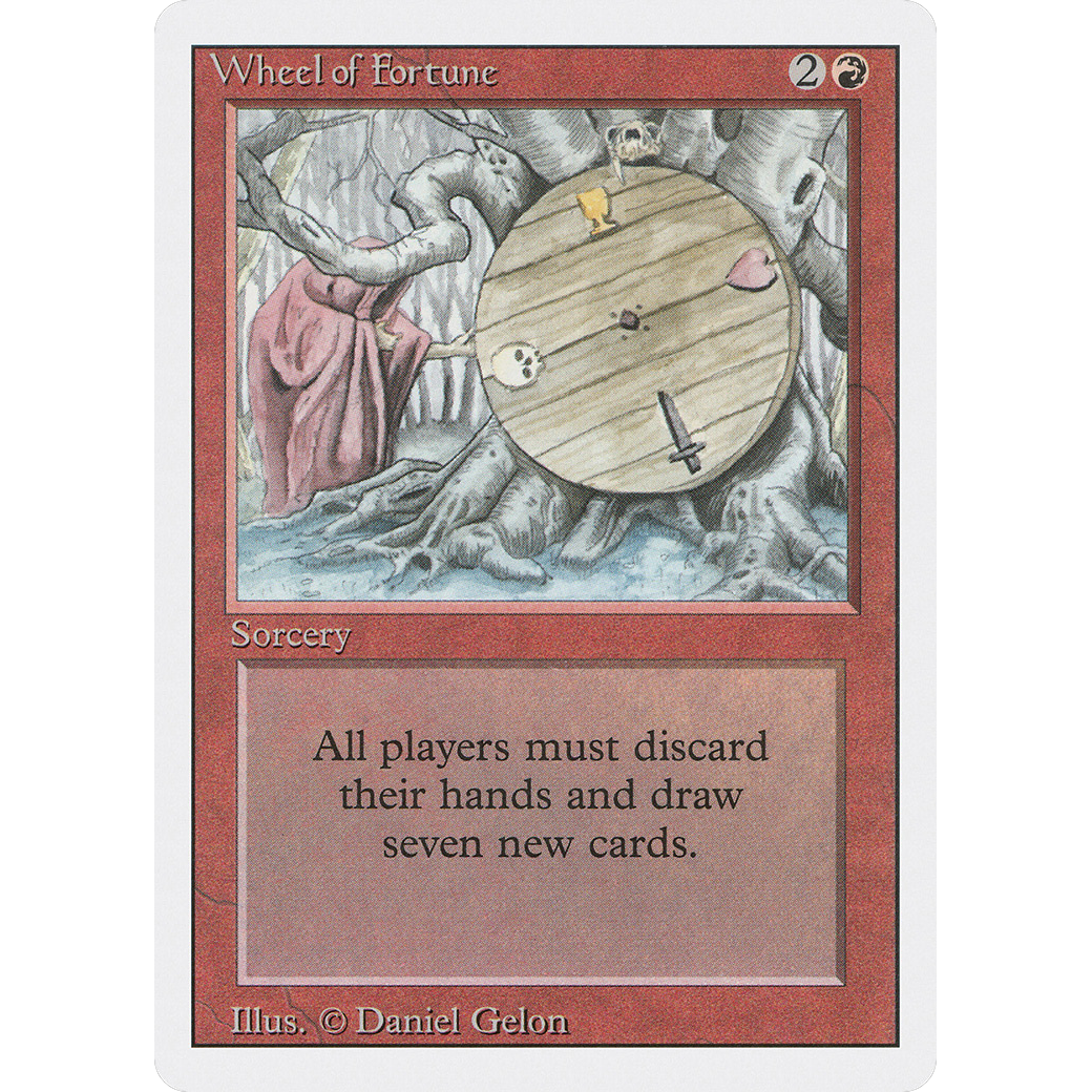 MTG Singles - Wheel of Fortune - Revised - 