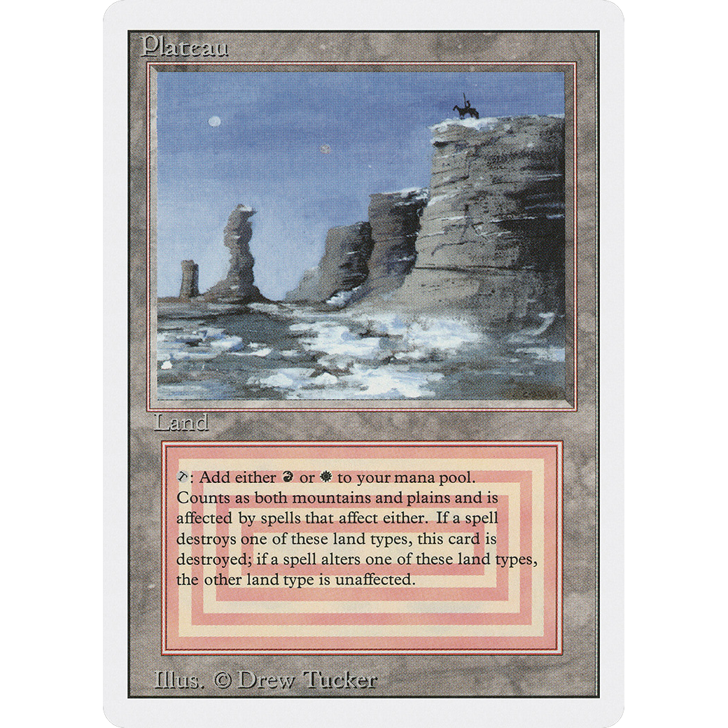 MTG Singles - Plateau - Revised - 