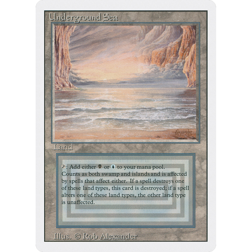 MTG Singles - Underground Sea - Revised - 