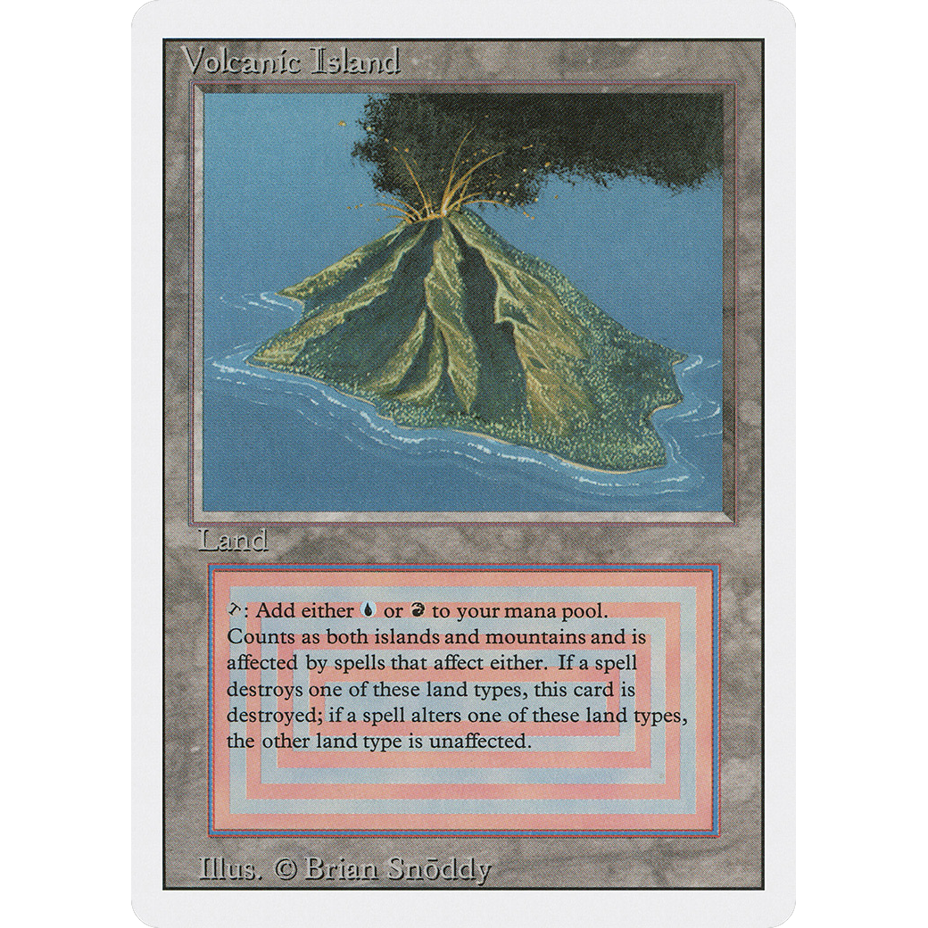 MTG Singles - Volcanic Island - Revised - 