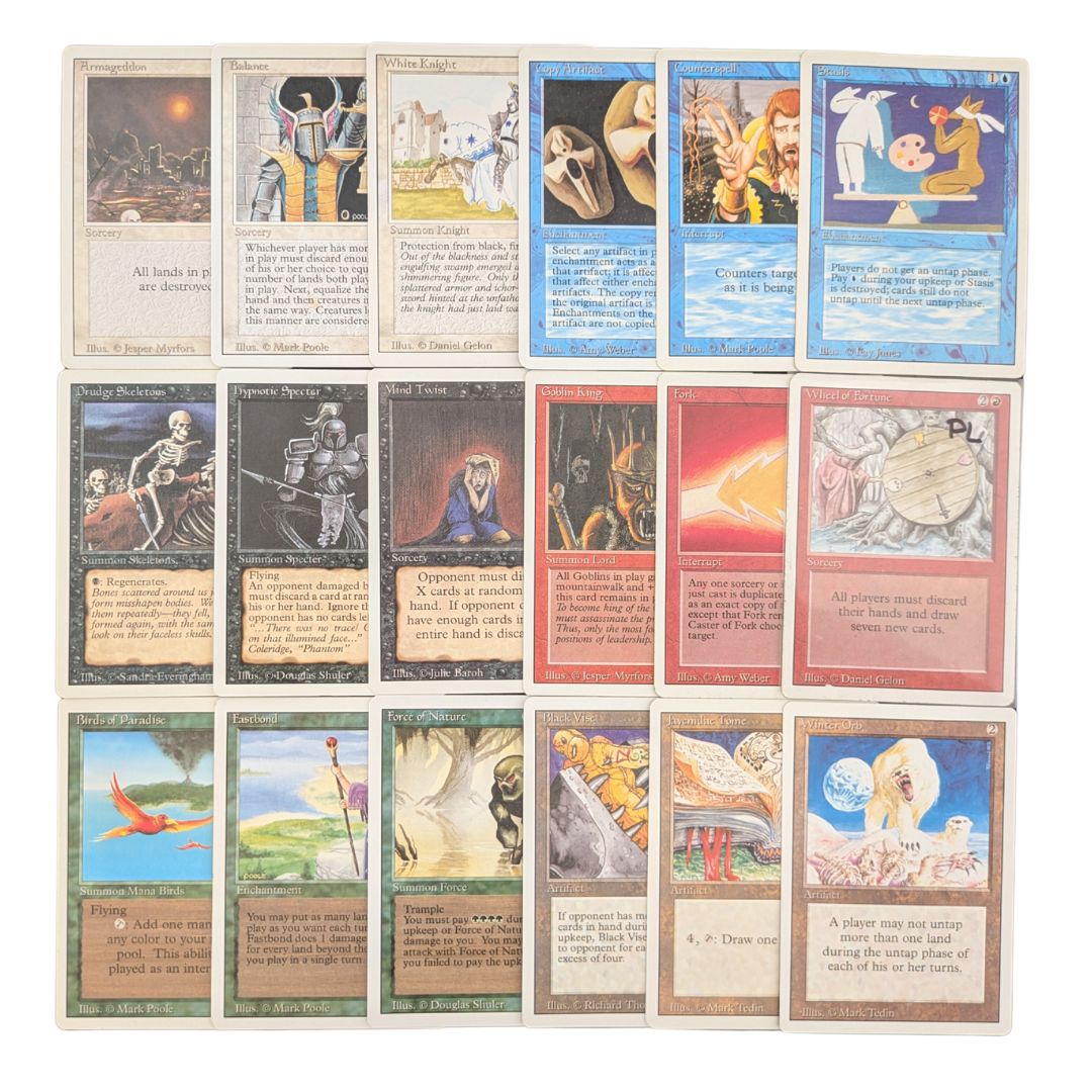 MTG Singles - Full Set - Revised - Mixed Conditions, NO DUALS - 