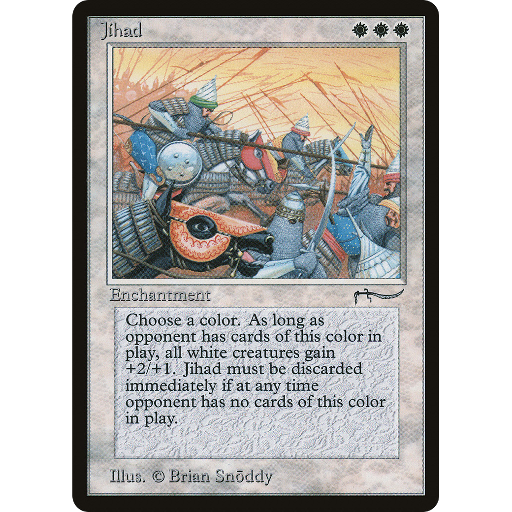 MTG Singles - Jihad - Arabian Nights - 