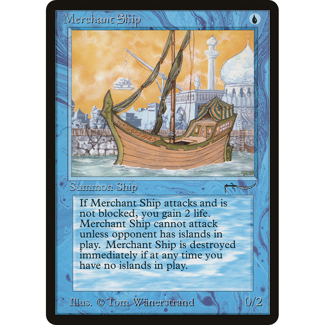 MTG Singles - Merchant Ship - Arabian Nights - Regular