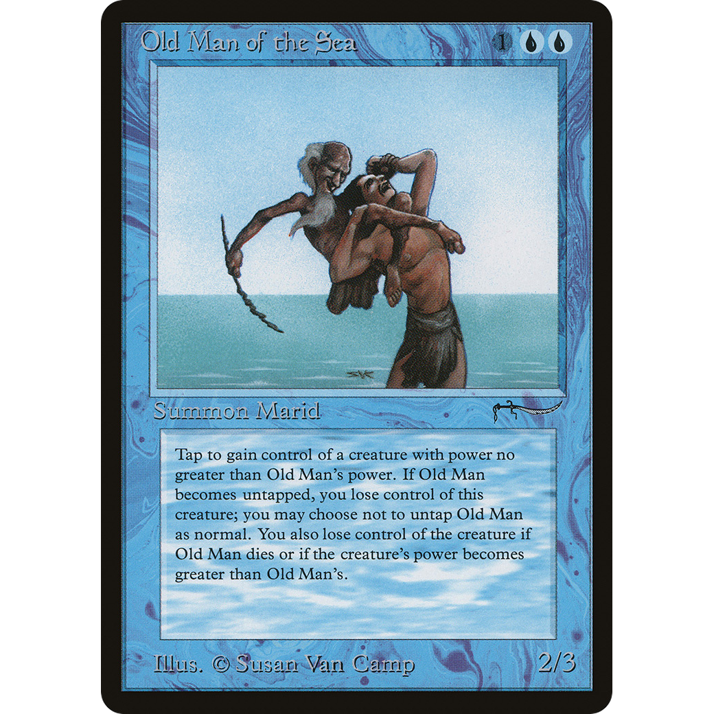 MTG Singles - Old Man of the Sea - Arabian Nights - 