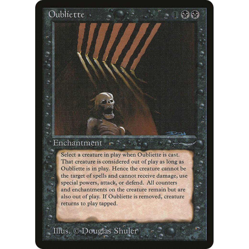 MTG Singles - Oubliette (Light) - Arabian Nights - Regular