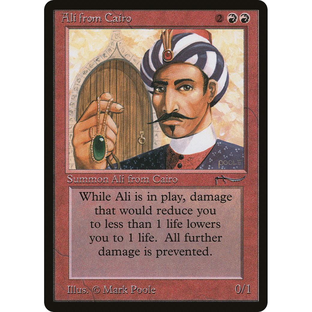 MTG Singles - Ali From Cairo - Arabian Nights - 