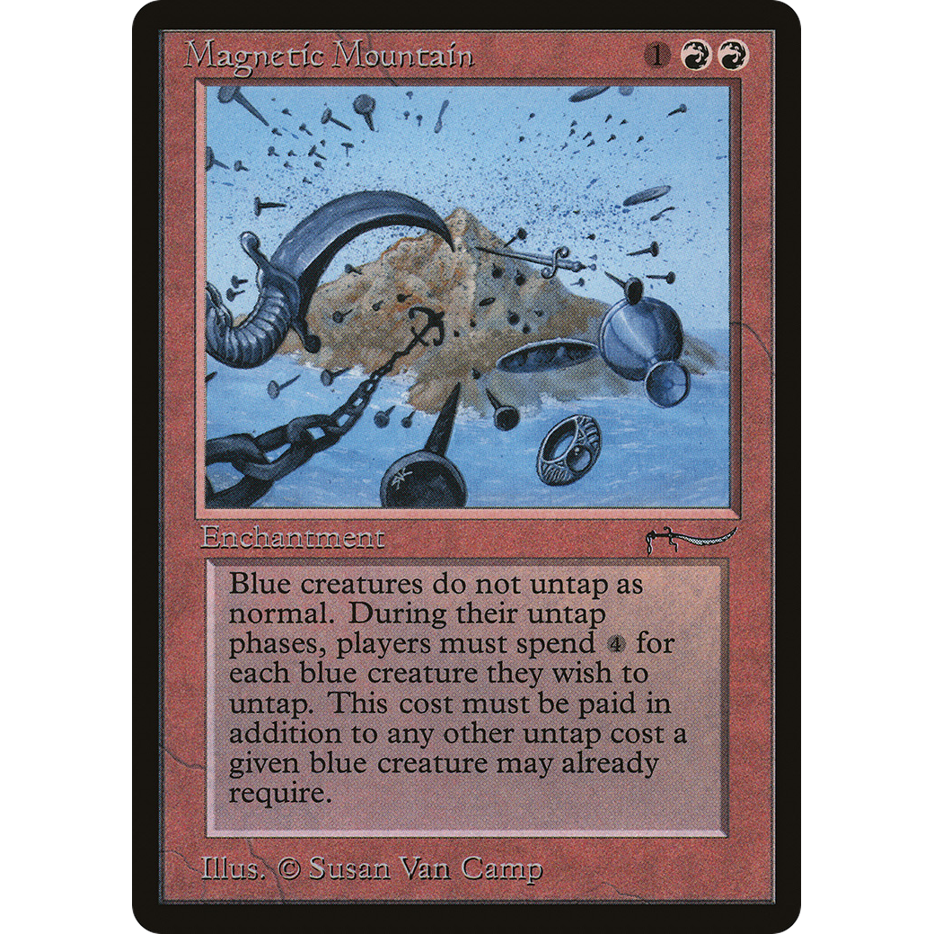 MTG Singles - Magnetic Mountain - Arabian Nights - Regular