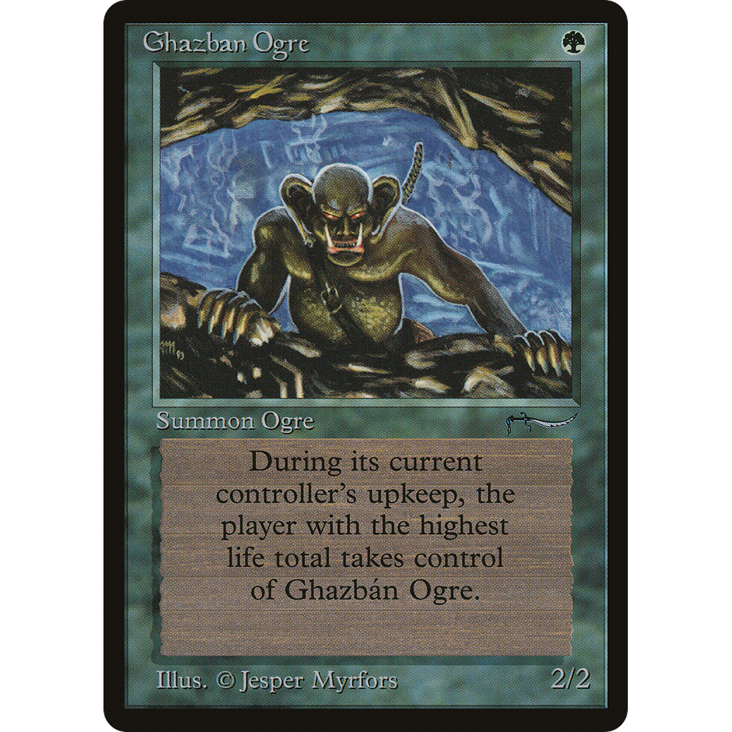 MTG Singles - Ghazban Ogre - Arabian Nights - Regular
