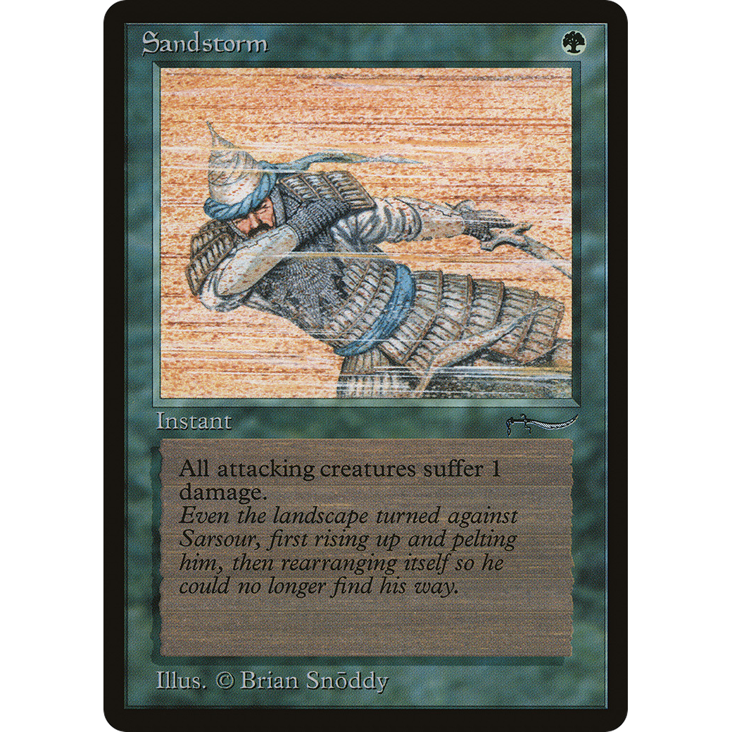 MTG Singles - Sandstorm - Arabian Nights - Regular