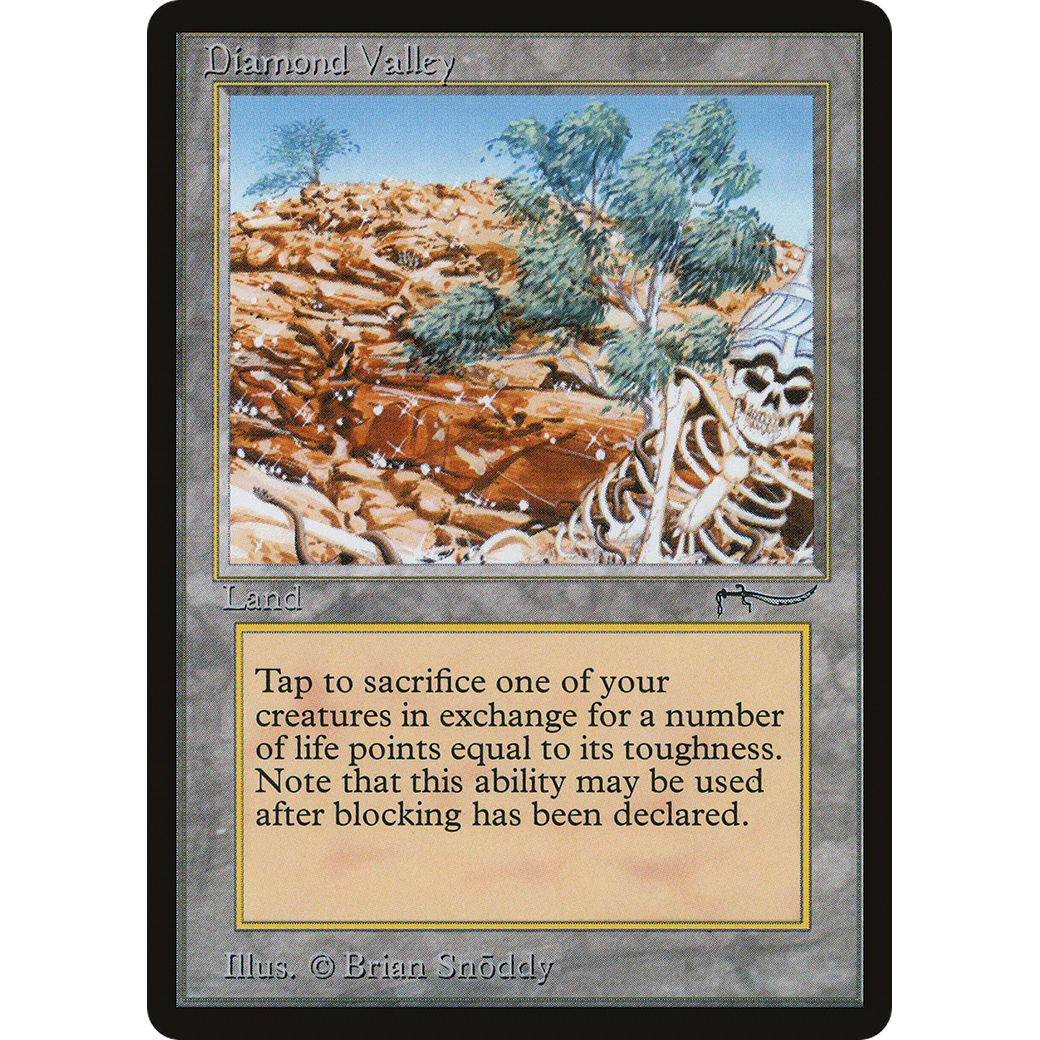 MTG Singles - Diamond Valley - Arabian Nights - 