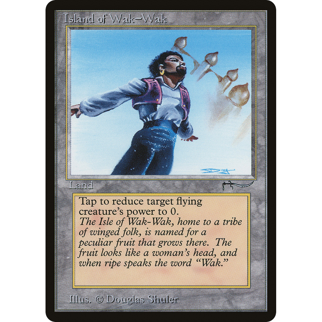 MTG Singles - Island of Wak-Wak - Arabian Nights - 