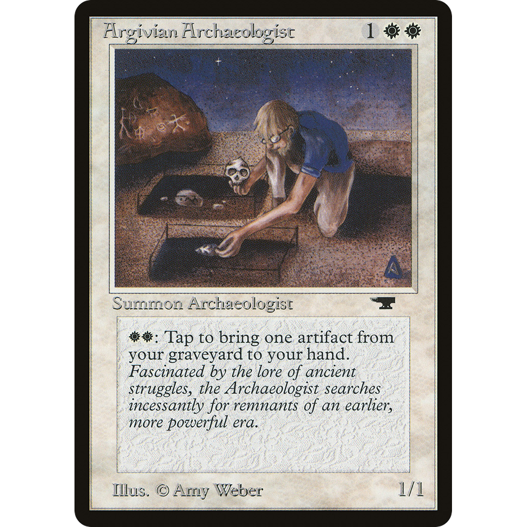 MTG Singles - Argivian Archaeologist - Antiquities - Regular