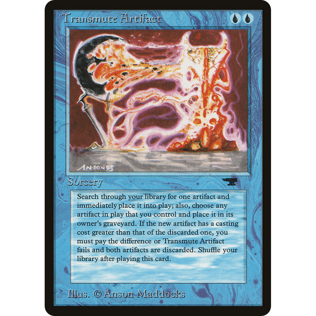MTG Singles - Transmute Artifact - Antiquities - 