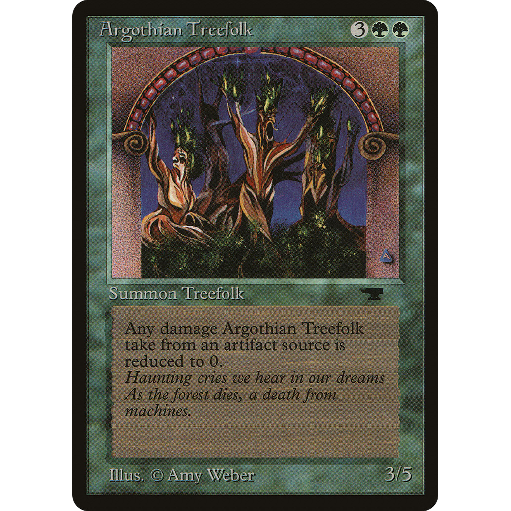 MTG Singles - Argothian Treefolk - Antiquities - Regular