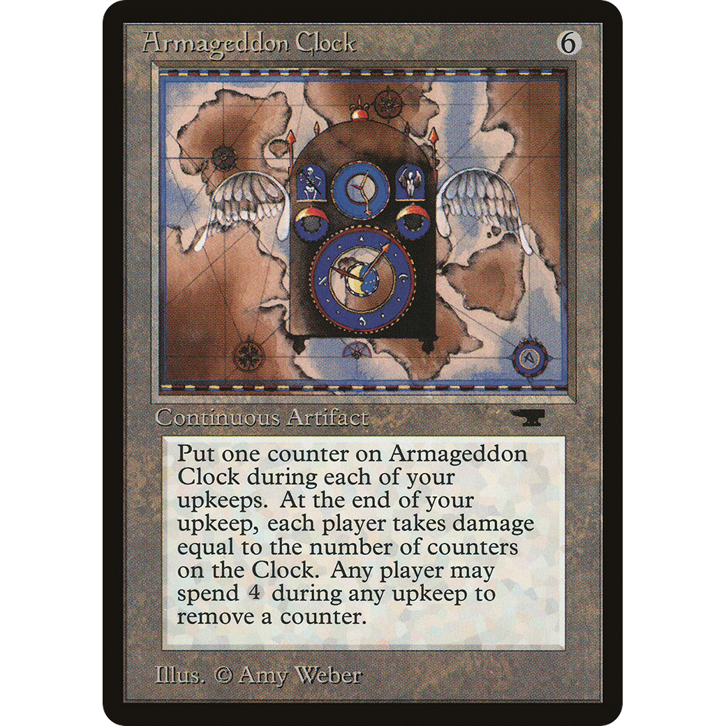 MTG Singles - Armageddon Clock - Antiquities - Regular