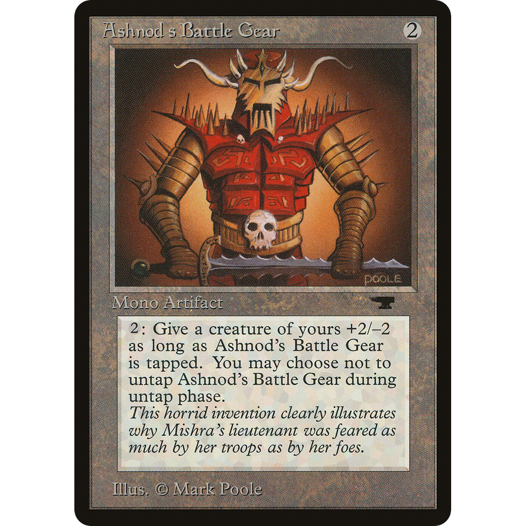 MTG Singles - Ashnod's Battle Gear - Antiquities - Regular
