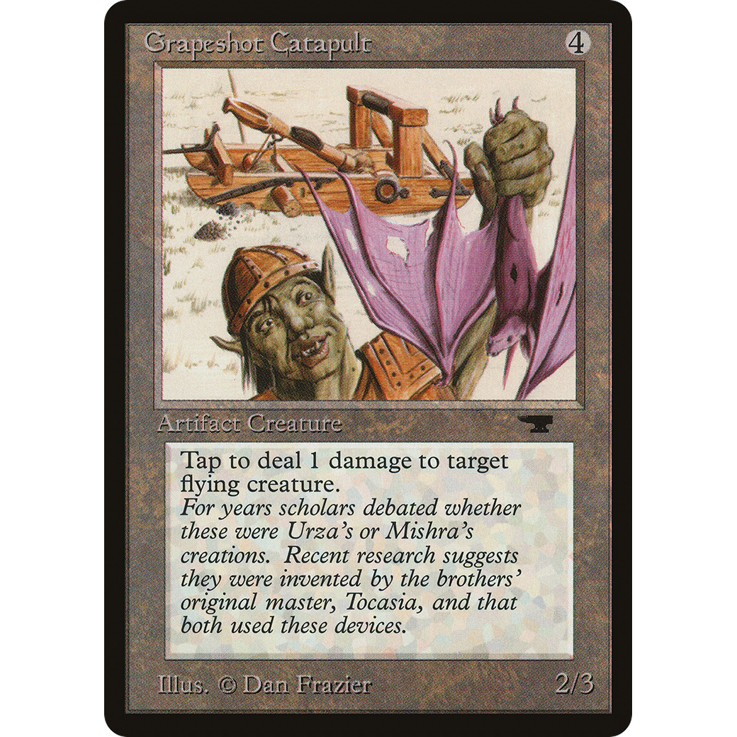 MTG Singles - Grapeshot Catapult - Antiquities - Regular