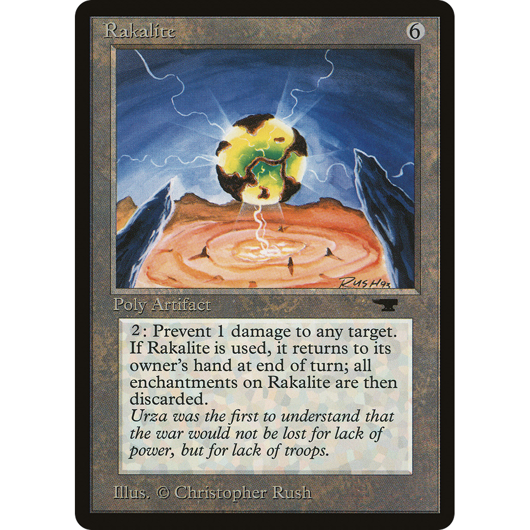 MTG Singles - Rakalite - Antiquities - Regular