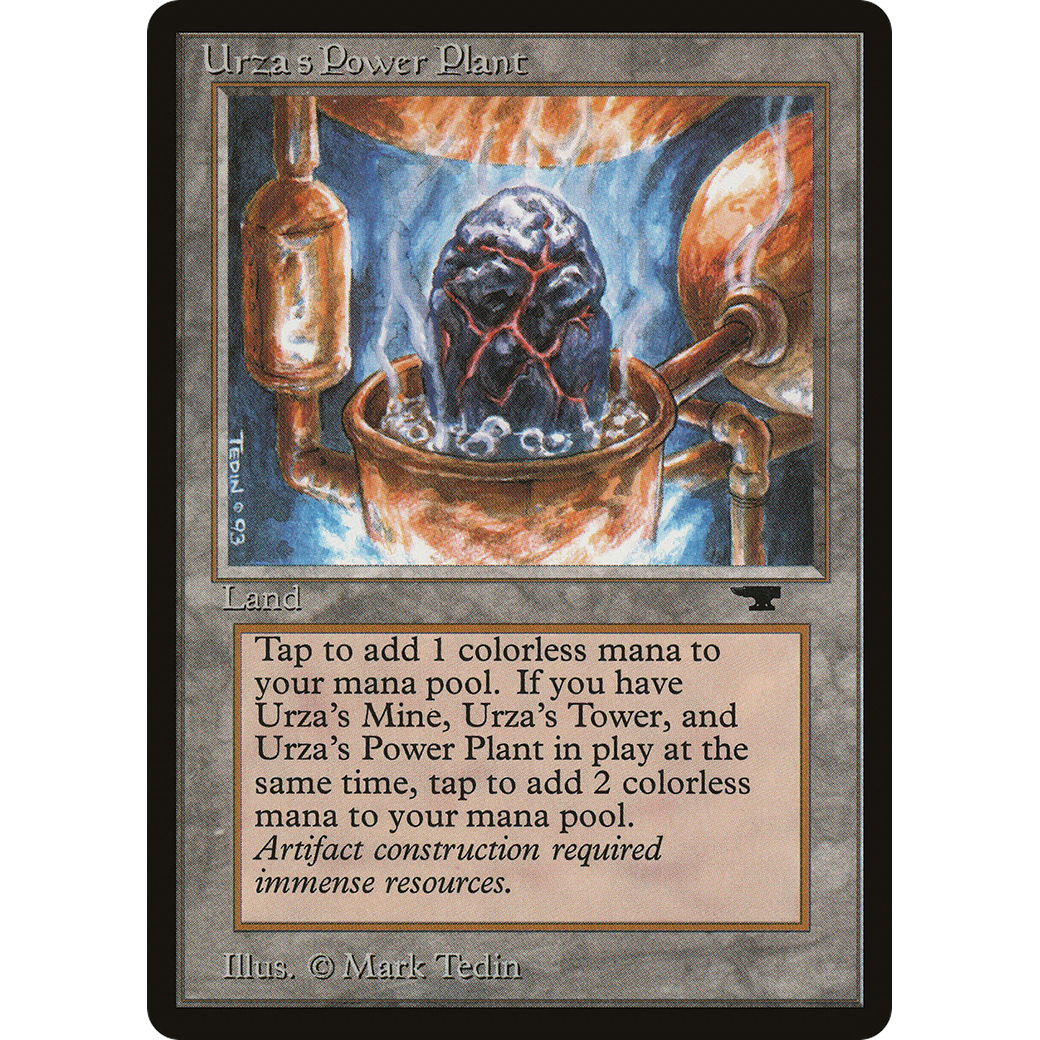 MTG Singles - Urza's Power Plant (Rock in Pot) - Antiquities - 
