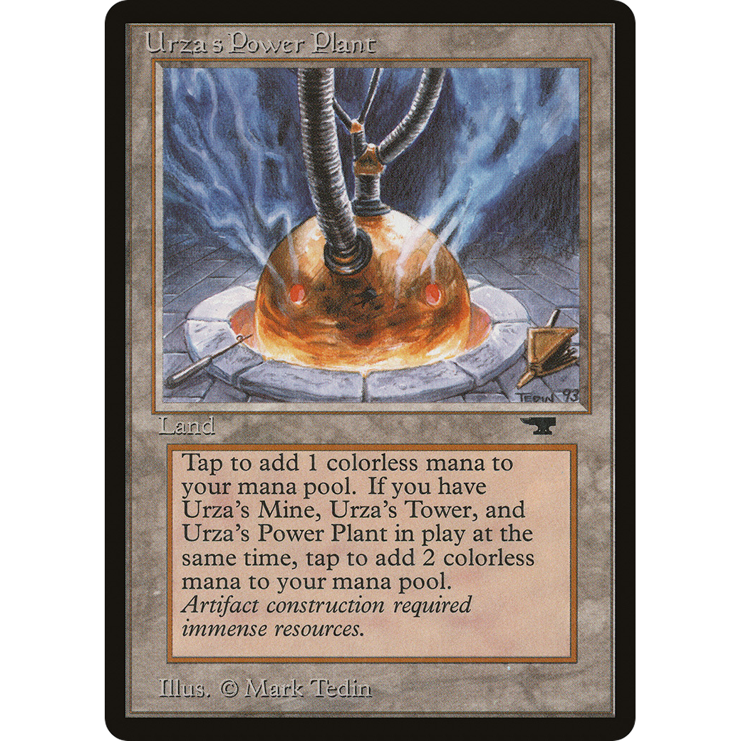 MTG Singles - Urza's Power Plant (Sphere) - Antiquities - 