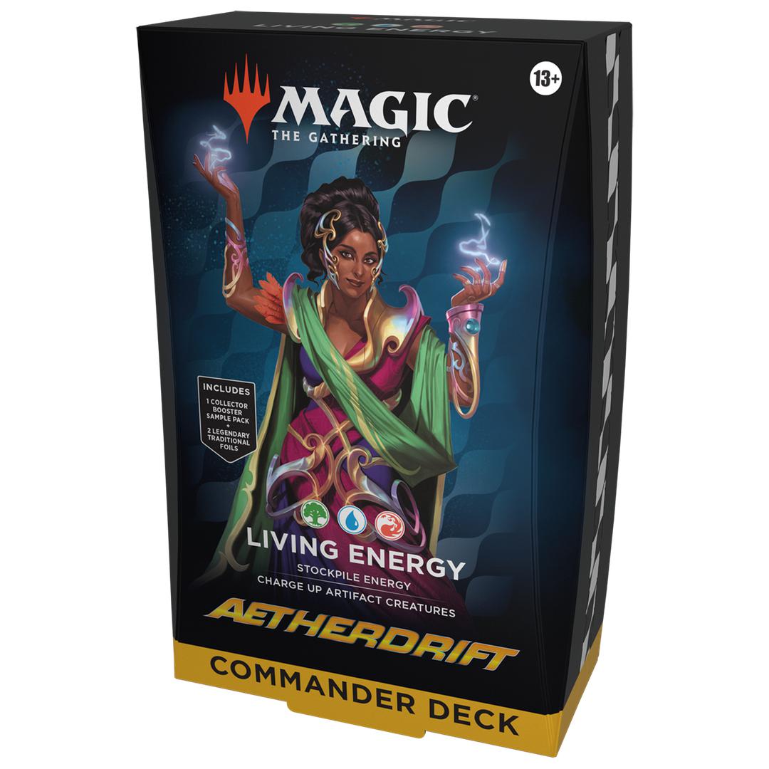 MTG Sealed Product - Aetherdrift Commander Deck Living Energy - English